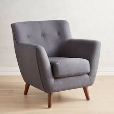 mitzi gray armchair furniture armchair grey armchair