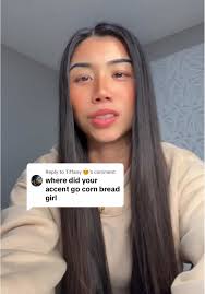 Asian Girl Saying Corn Bread