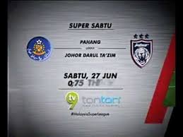 The 2019 malaysia super league (malay: Tv9 Promo Liga Super Malaysia 2015 Sarawak Lawan Jdt Sabtu 27 Jun 9 30malam Youtube