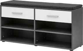 Schuhbank / schuhregal sigma, echtholz wildeiche massiv ge lt, ablage metall verchromt, mit schublade, 81x32 cm, h he 40cm from amazon, hometrends4you 801522 garderobenbank. Wilmes Schuhbank Lady Masse B T H 103 5 30 54 Cm Online Kaufen Otto
