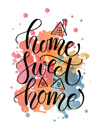 To be happy at home is the ultimate result of all ambition, the end to which every enterprise and labour tends, and of which every desire prompts the prosecution. Home Sweet Home Lettering Card Quadro Personalizado Com Foto Quadros Decorativos Com Frases Letras Criativas