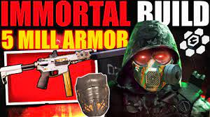 Immortal 5 Mill Armor System Corruption Pvp Pve Build The Division 2 120 Bonus Armor Tardigrade Youtube