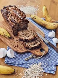 Saftiges Bananenbrot Mit Haferflocken Und Nussen Brot Selber Backen Rezept Bananenbrot Bananen Brot