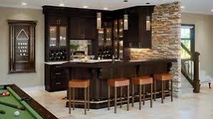 all wood 10x10 shaker espresso kitchen
