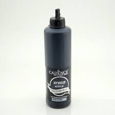Cadence boya ve hobi malzemeleri. Cadence Siyah Hybrid Hibrit Multisurface Boya 500 Ml Fiyati
