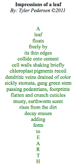 Thank You Grass Roots Books And Corvallis Poets Concrete Poem Examples Concrete Poem Shape Poems