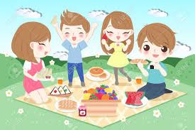 Free picnic cartoon vector download in ai, svg, eps and cdr. Cute Cartoon Family Feel Happy With Picnic Royalty Free Cliparts Vectors And Stock Illustration Image 103365256