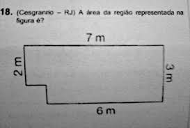 A entrada é gratuita, mas a instituição encoraja a. 18 Cesgranrio Rj A Area Da Regiao Representada Na Figura E Brainly Com Br