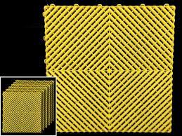If you have a garage that is 20 feet by 20 feet, then you divide 400 square feet by 2.25 to determine the number of tiles needed. Garage Floor Tiles Premium Quality Yellow Ral1018 German Made 20 Years Warranty Set Of 6 Tiles Of 40 X 40 Cm Selection Rs