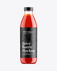 Tomato Juice Glass Bottle Mockup In Bottle Mockups On Yellow Images Object Mockups Bottle Mockup Mockup Free Psd Bottle