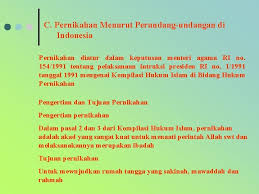 Usia calon mempelai sudah mencapai 19 tahun dan wanita mencapai 16. Munakat Standar Kompetensi Memahami Hukum Islam Tentang Hukum