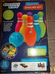 I sanded, spray painted yellow and bowling ball yard art ladybug | crows on a stick (i would like large ones for the outside garden). Discovery Kids Jumbo Inflatable 7 Piece Bowling Set 26 Pins Indoor Outdoor 1723705407