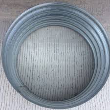 Large metal ring for fire pit. 54x12 Fire Pit Ring Standish Milling