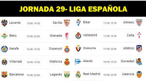 Check la liga 2020/2021 page and find many useful statistics with chart. Partidos Jornada 29 Liga Espanola 2020 Horarios Posiciones