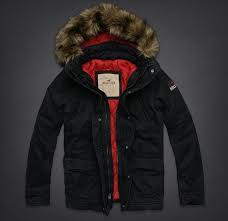 Hollister Nouvelle Veste Pour L Hiver Hollister Parka Homme Veste