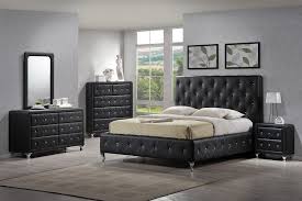 Modern Tufted Black Bedroom Set Black Bedroom Furniture Set Platform Bedroom Sets Wood Bedroom Sets