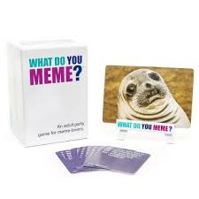 What do you meme is a crazy party game where you'll need to know the simple rules on how to play. What Do You Meme Main Game Little Dog Paper Company
