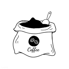 Sack Of Coffee Beans Icon Vector Free Image By Rawpixel Com Ilustrasi Desain Pecinta Kopi