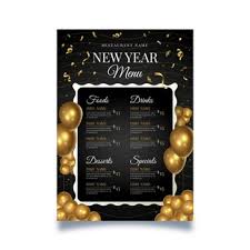 The goods menu and the logistics system in 2205 solved that problem. New Year Eve Menu Images Free Vectors Stock Photos Psd