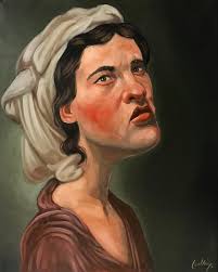 The Peasant Girl Oil painting by Pete Conroy