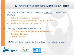 ppt kangaroo mother care method science and tenderness