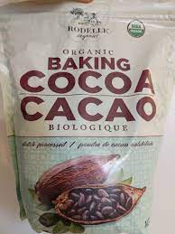 Calories, carbs, fat, protein, fiber, cholesterol, and more for organic cocoa,. Baking Cocoa Rodelle 700 G