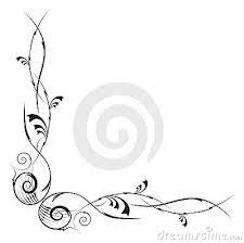 Best And Beautiful Black And White Floral Corner Borders And Pattern Designs Avai Simple Border Designs Simple Border Designs For Projects Floral Corner Border