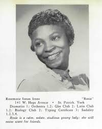 Rosemarie (Irons) Woodyard York Catholic Class of 1958 A longtime educator  with the York City School District.