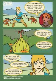 BotW] You guys liked my last BotW inspired comic, so heres a new one! :  rzelda