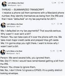 Woman Live Tweets Her Amazing Experience Bringing Justice To Irs Scammer Funny Tweets Live Tweet The More You Know