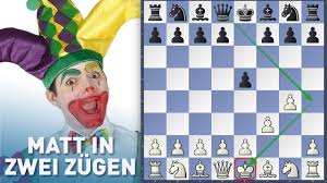 A chess study by drunken_drongo. Das Narrenmatt Schnellstes Matt Im Schach Youtube