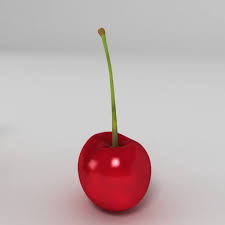 3d Model Cherry Cherries Fruit Fruits Table Cerise Delicious Food Summer Red Fresh 3d Model 3dmodel Cherry 3d Model Fruit