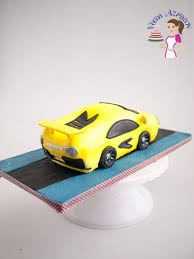 The bakery will be creating a life size nascar cake for a cake competition in charlotte Car Cake Tutorial Veena Azmanov