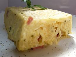 Pastel De Tallarines Al Horno Con Cobertura De Bechamel Y Q Pastel De Fideos Recetas Con Fideos Recetas De Comida