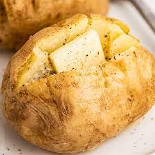 I think 425° fahrenheit is just right. Microwave Baked Potato Baking Mischief