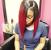 Blunt Cut Red Bob Weave