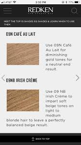Redken Shades Eq Color Gloss 09n Cafe Au Lait Shades Eq Top Ten Shades Best Uses Redken Hair Products Redken Hair Color Redken Color Formulas