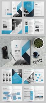 The Annual Report Template Brochure Template Indesign Templates Corporate Business A4 Annual Report Template Brosur Perusahaan Brosur Desain Majalah