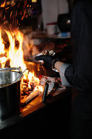 Top Chef Cooking With Fire Black Aesthetic Food Event Seafood Chef Cooking Photography Cooking Logo Cooking For Beginners