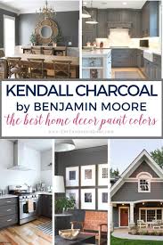 It is lighter than a true black, therefore it is more flexible and can be used in a wide variety of spaces. The Best Home Decor Paint Colors Kendall Charcoal The Turquoise Home