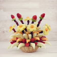 We researched top food gift baskets to help you find the perfect gift. Sunny Bouquet Edible Fruit Bouquet