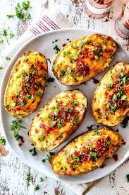 Twice Baked Potatoes Make Ahead Freezer Instructions Baked Potato Recipes Twice Baked Potatoes Recipes