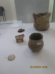 Musee E Cognacq St Martin De Re 17 Vestiges Du Tumulus Du Peu Pierroux Periode Campaneiforme 1 Tesson D Ur Vase Funeraire Urne Funeraire St Martin De Re