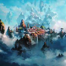 53 ipod anime wallpapers images in full hd, 2k and 4k sizes. Cloud Town Fantasy Anime Town Fantasy Anime Cloud In 2021 Ipad Pro Wallpaper Anime Wallpaper Download Anime Wallpaper