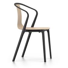 Belleville armchair wood = seat shell: Vitra Belleville Armchair Wood By Ronan Erwan Bouroullec 2015 Designer Furniture By Smow Com