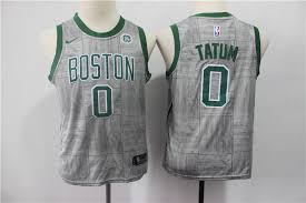 Tatum is quarantining as part of the nba's health and safety protocols and will miss up to two weeks. Celtics 0 Jayson Tatum Gray Youth Nike Swingman Jersey