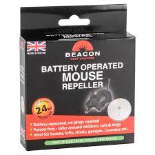 It flashes light and provides an exotic. Battery Operated Mouse Repeller