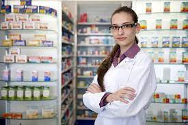 Portrait Of A Female Pharmacist At Pharmacy Small Business Owner Portrait Of A Affiliate Pharmacist Pharmacy Portrait Pharmacist Pharmacy Portrait