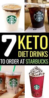 7 Keto Starbucks Drinks To Stay In Ketosis Keto Diet Drinks Keto Coffee Recipe Low Carb Starbucks Drinks
