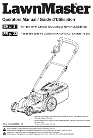 ** we do not recommend rotary spreaders for pesticide products. Lawnmaster Clmb4016k Operator S Manual Pdf Download Manualslib